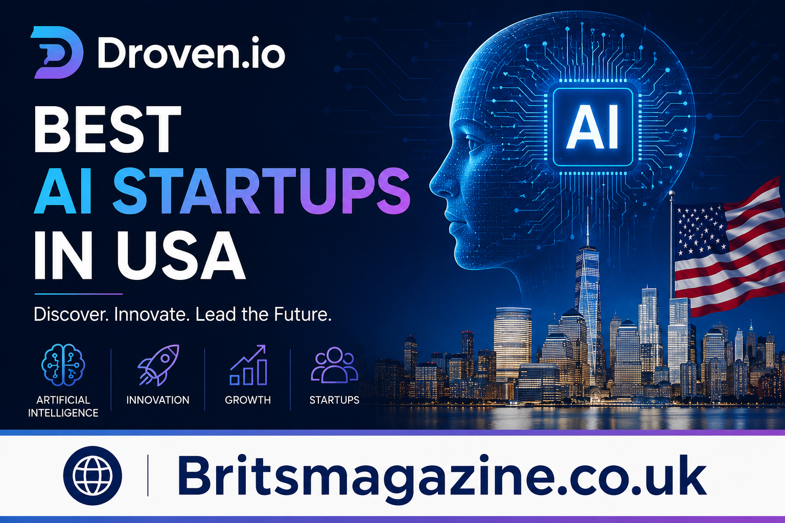 Droven.io Best AI Startups in USA: The Ultimate Guide to America’s Fastest-Growing AI Innovators